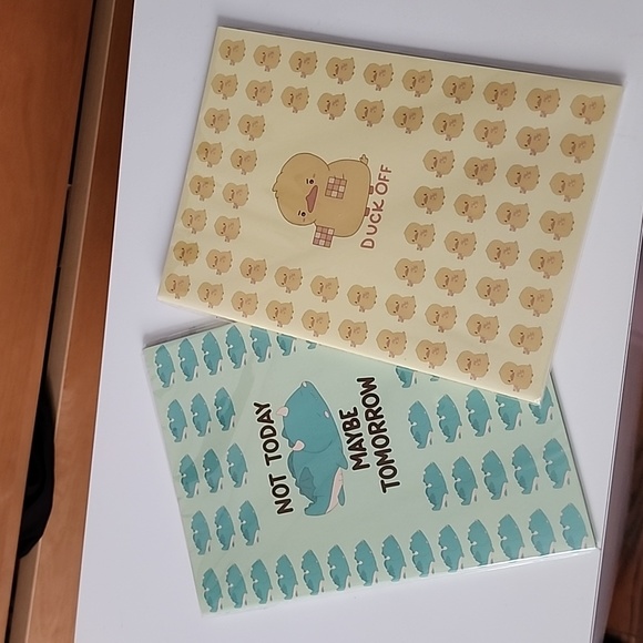 Brand new set of Design by Mina Draco & Ducky notebook - Picture 2 of 14